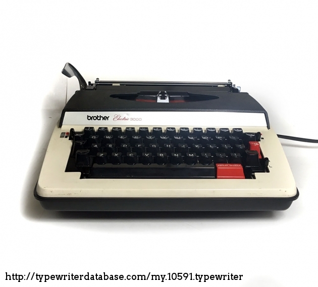 1974 Brother Electric 3000 on the Typewriter Database